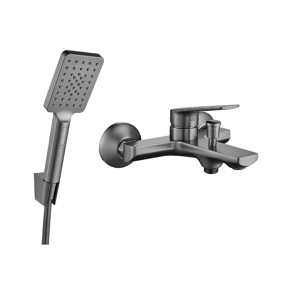 meissen vita - complete bath mixer graphite