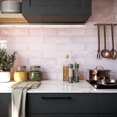 drop pink white 75 x 300 mm