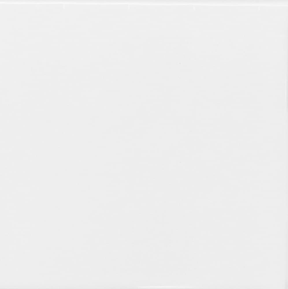 white matt flat 75 x 150 mm