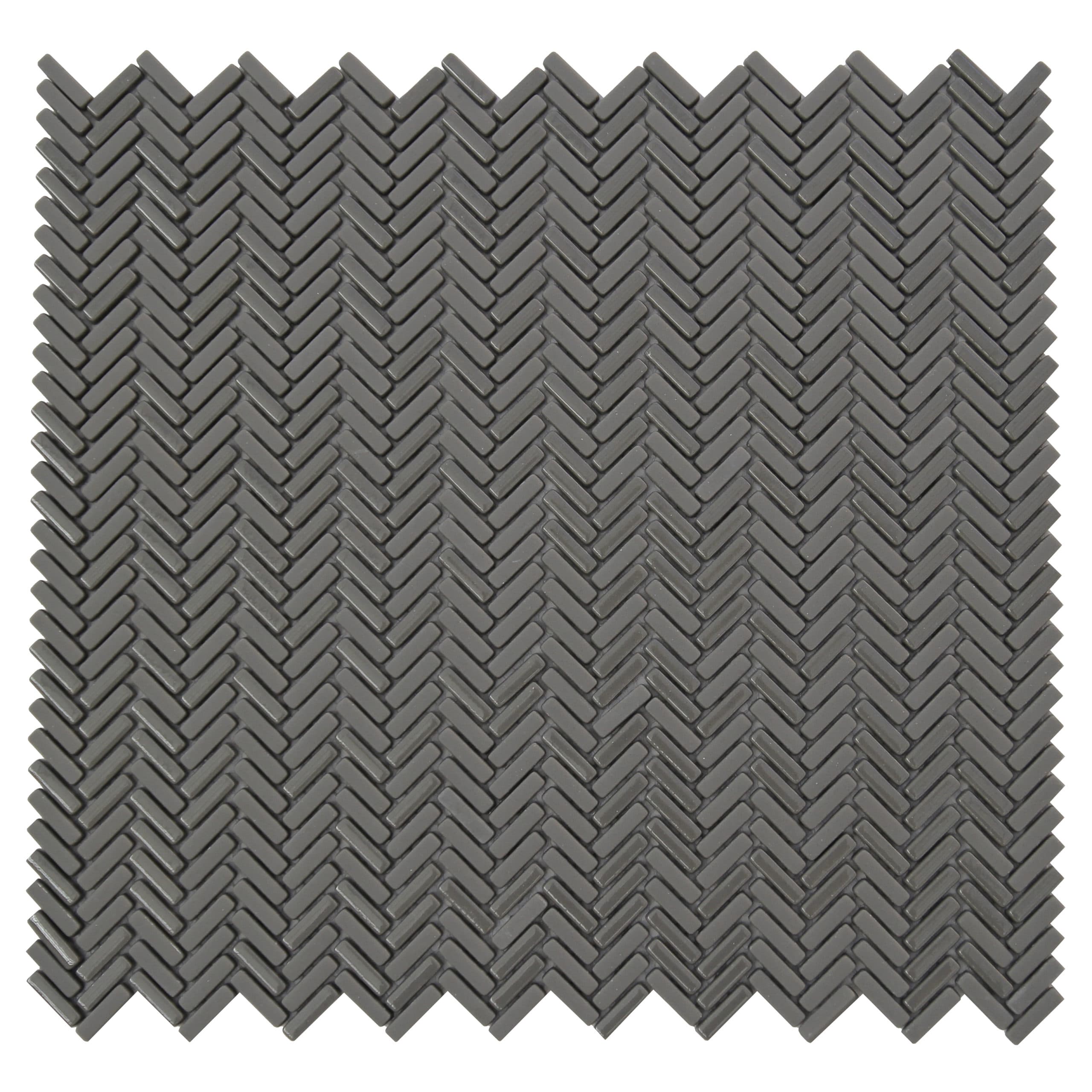 nimbus weave recycled glass mosaic