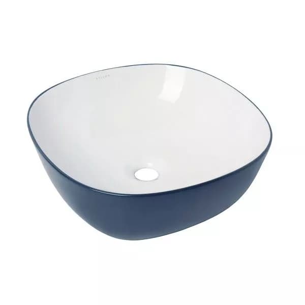 bijiou evoque - freestanding azure navy basin