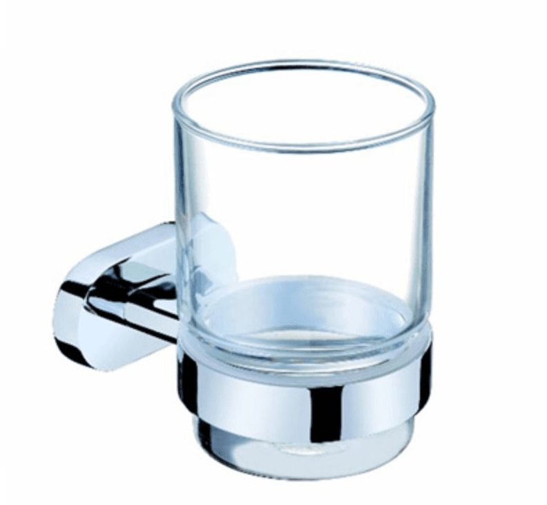 h2flo reno - glass tumbler + holder