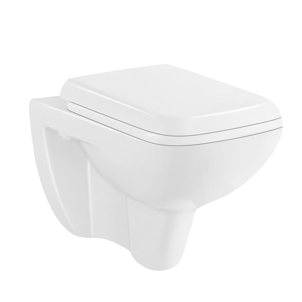 bijiou bermuda - wall hung pan & seat