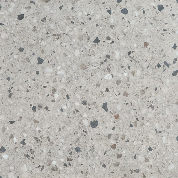terazzo light grey slip-resistant 600 x 600 mm