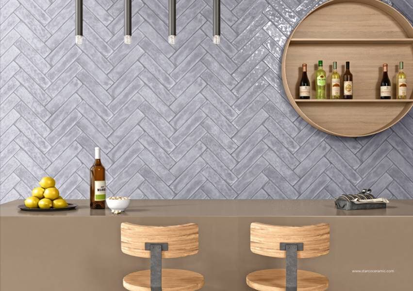 splendor grigio glossy 75 x 300 mm