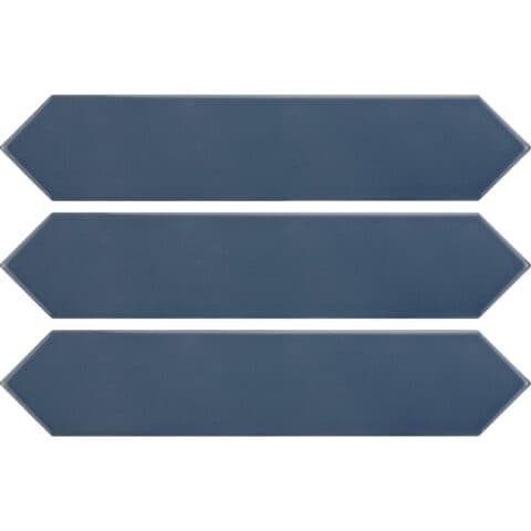arrow blue velvet 50 x 250 mm