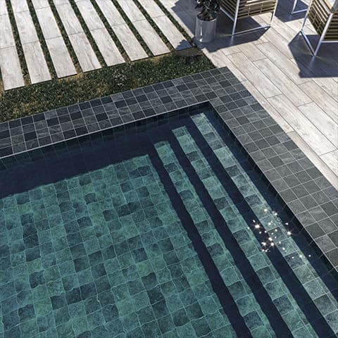 bali aquamarine gloss 150 x 150 mm