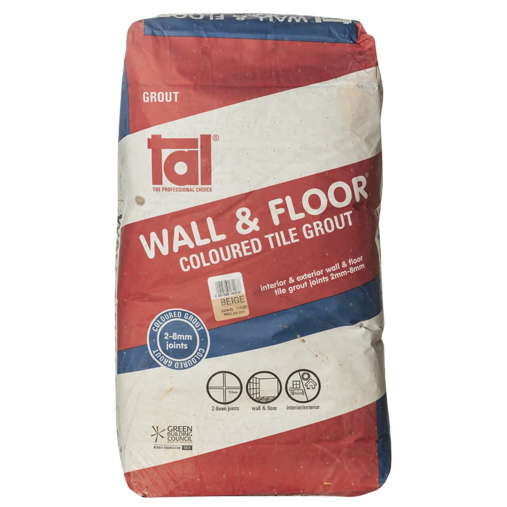 tal - beige grout 20kg