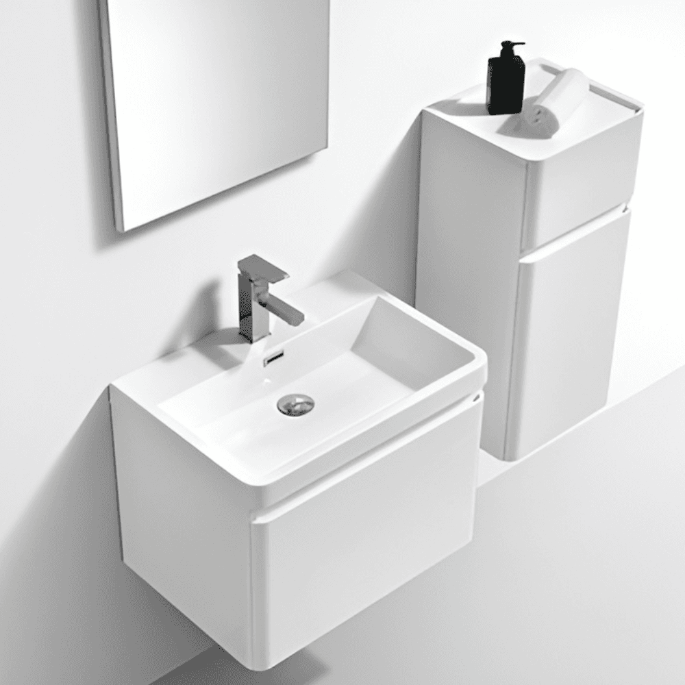 milan 600 - cabinet + basin