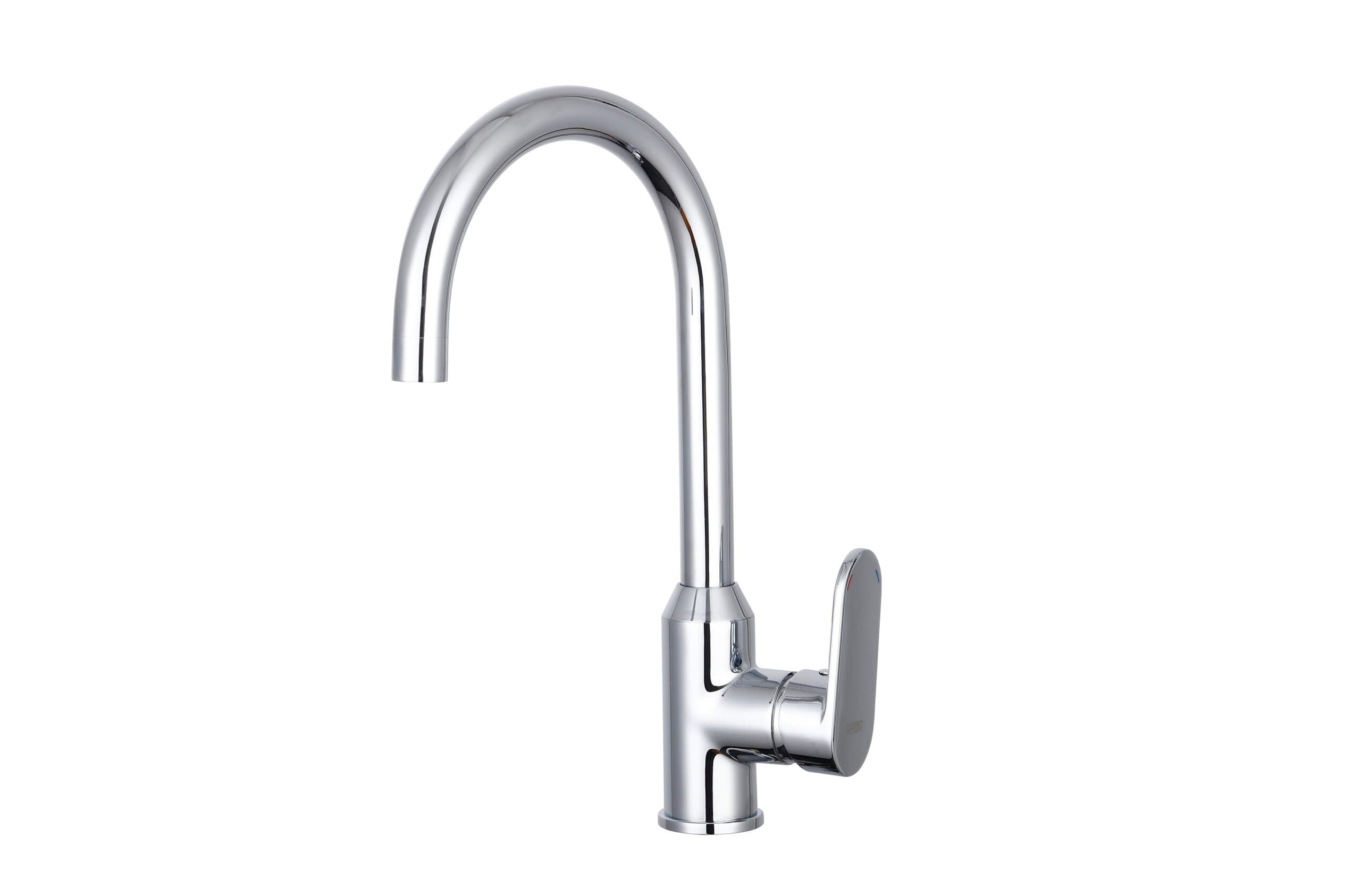 eros round single hole sink mixer