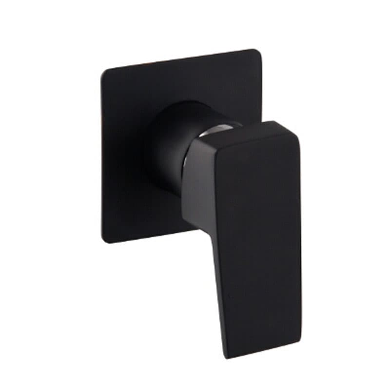 studio bath/shower mixer- concealed black matt
