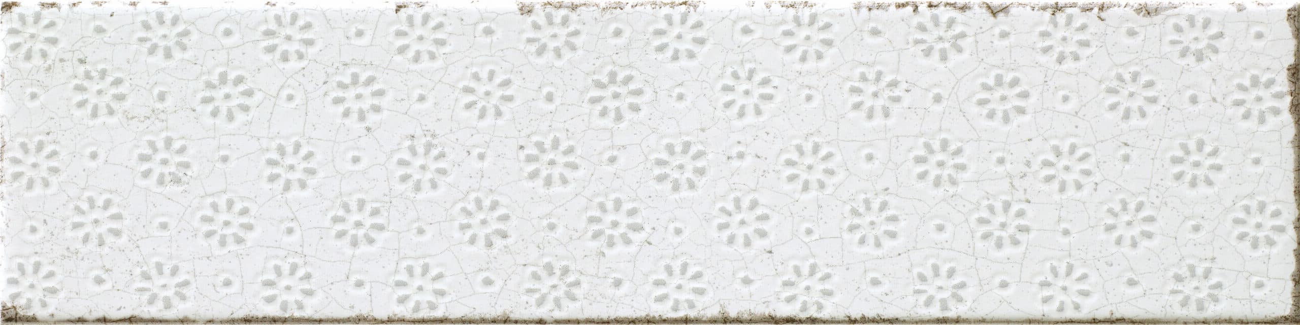 vintage bianco subway pattern 300 x 75 x 6 mm