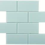 soft grey crystal mosaic