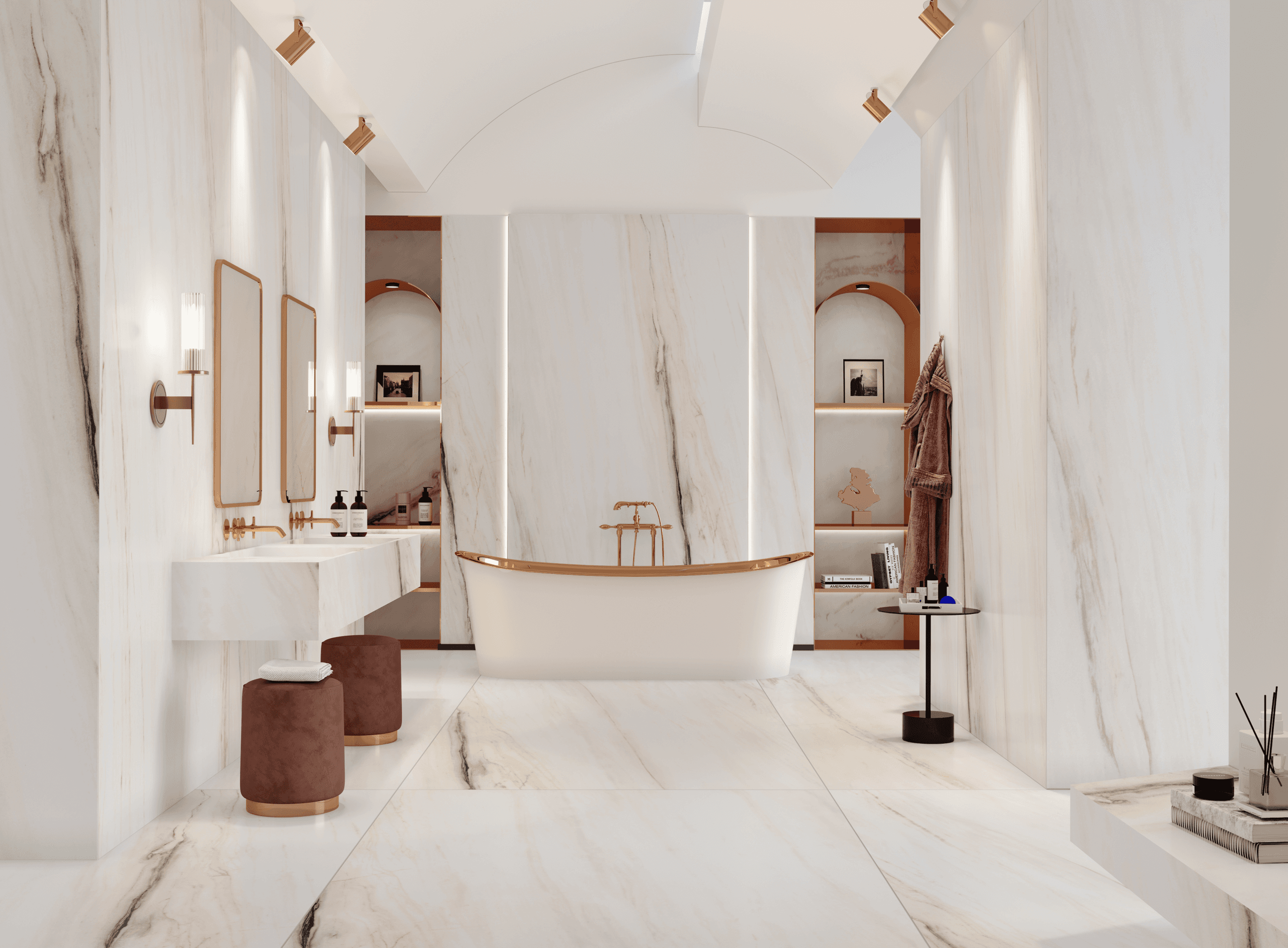 bianco oro baby satin 1200 x 2400 mm