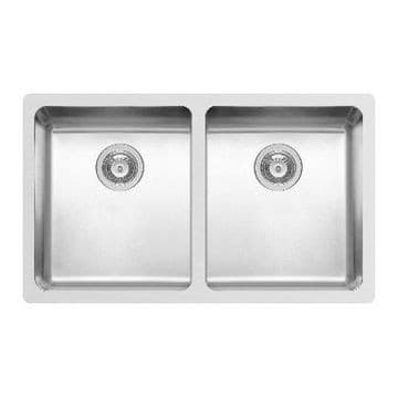 double bowl undermount sink