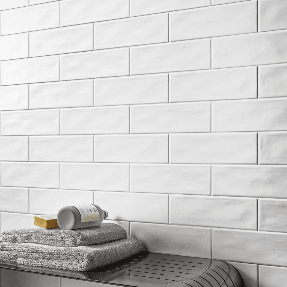 handcraft white matt 75 x 300 mm