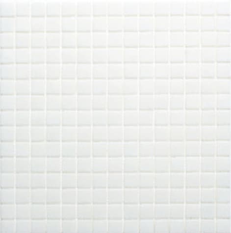 white mosaic