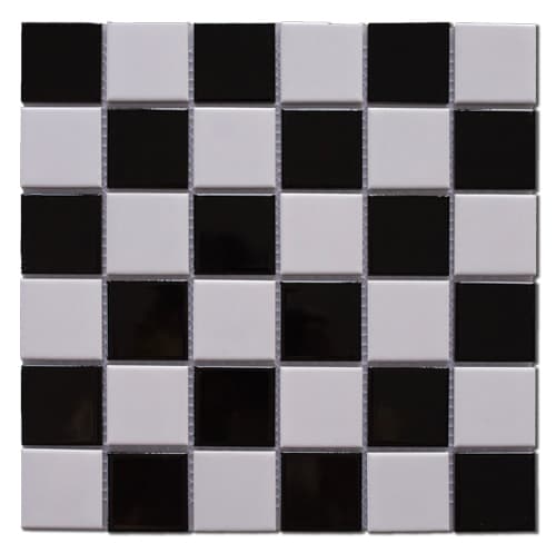 chess porcelain mosaic