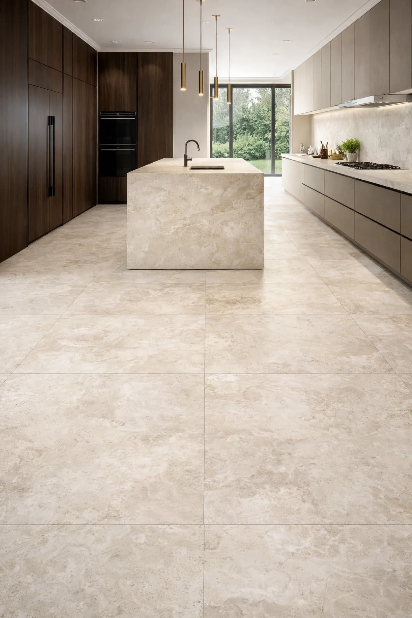 aluminate crema matt 800 x 1600 mm