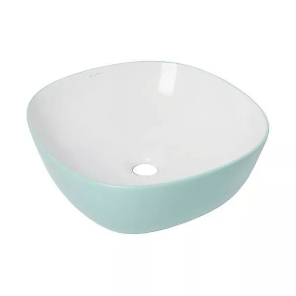 bijiou evoque - freestanding juniper green basin
