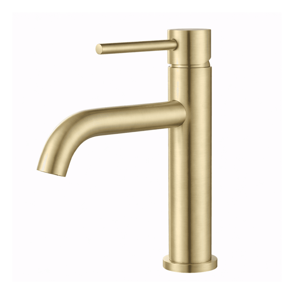 bijiou stylet - gold short-body basin mixer