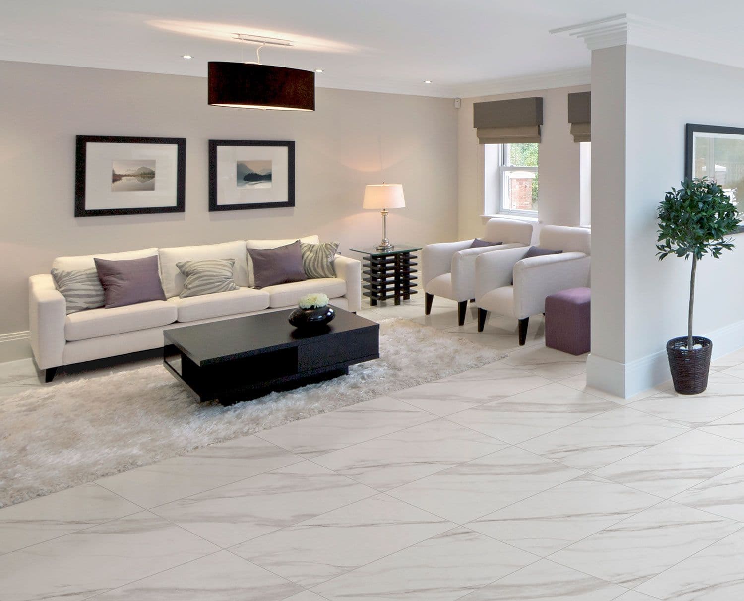 timeless satin white rectified 149 x 595 mm